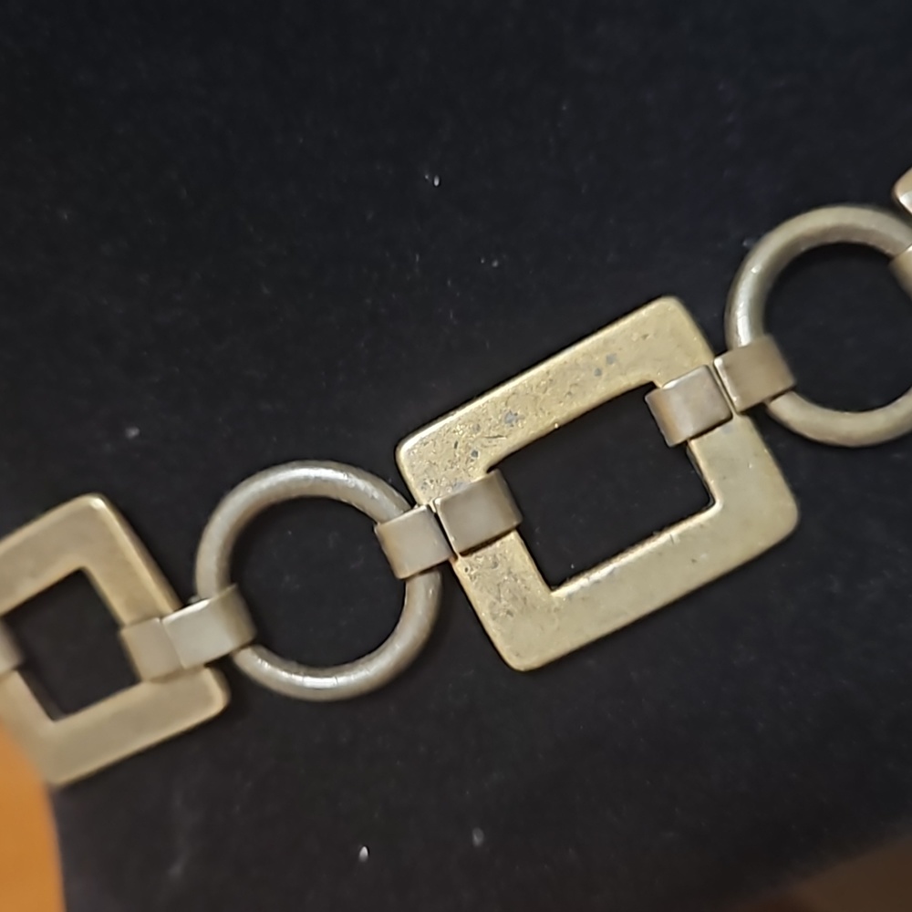 Vintage MImco diamonate acrylic flower necklace - Picture 3 of 5